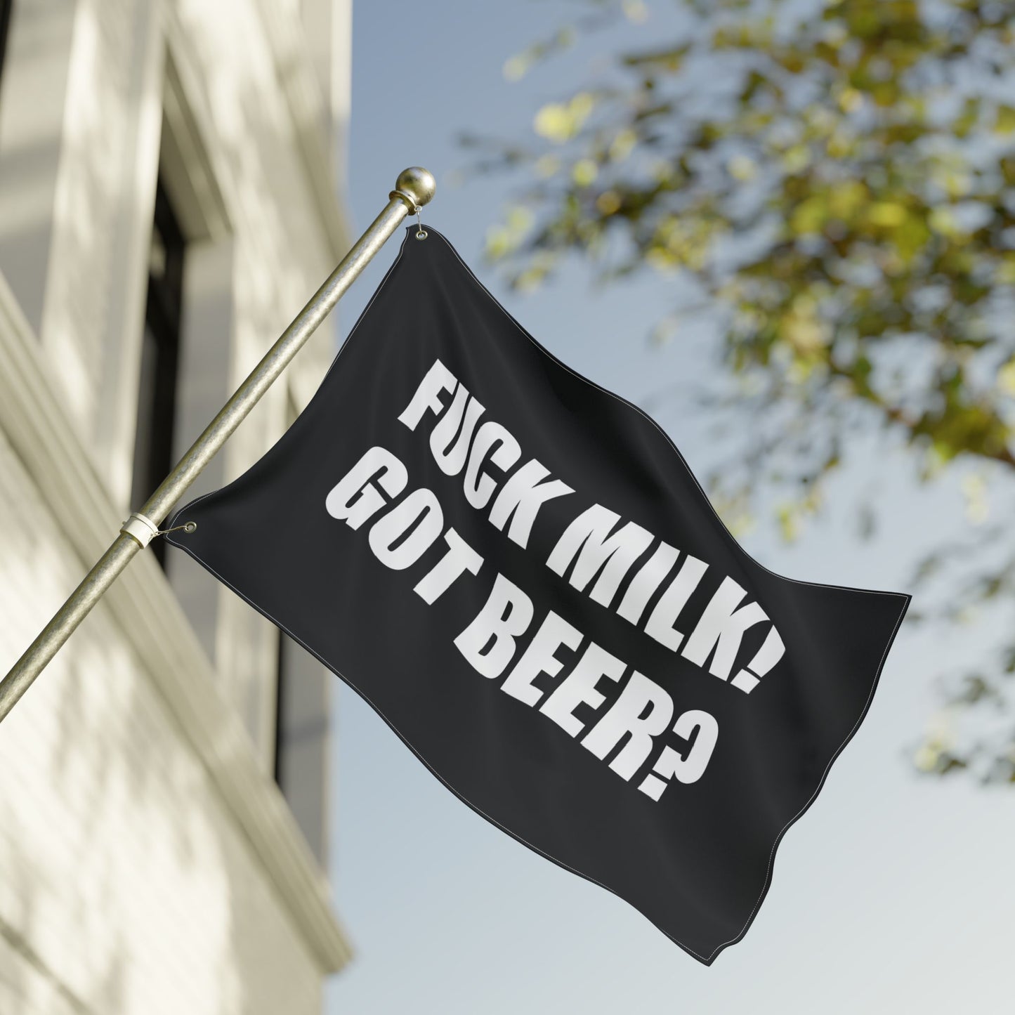 Black Got Beer Flag