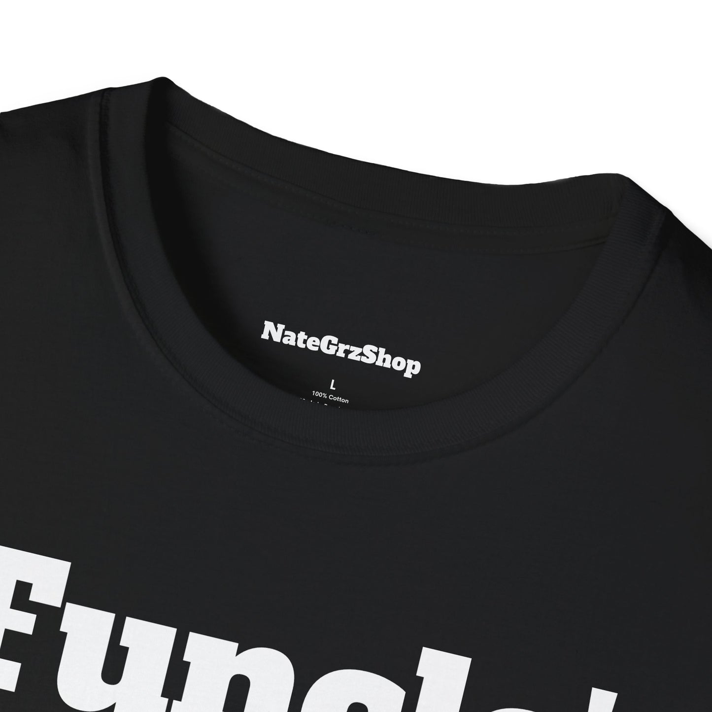 'Funcle' Black Tee