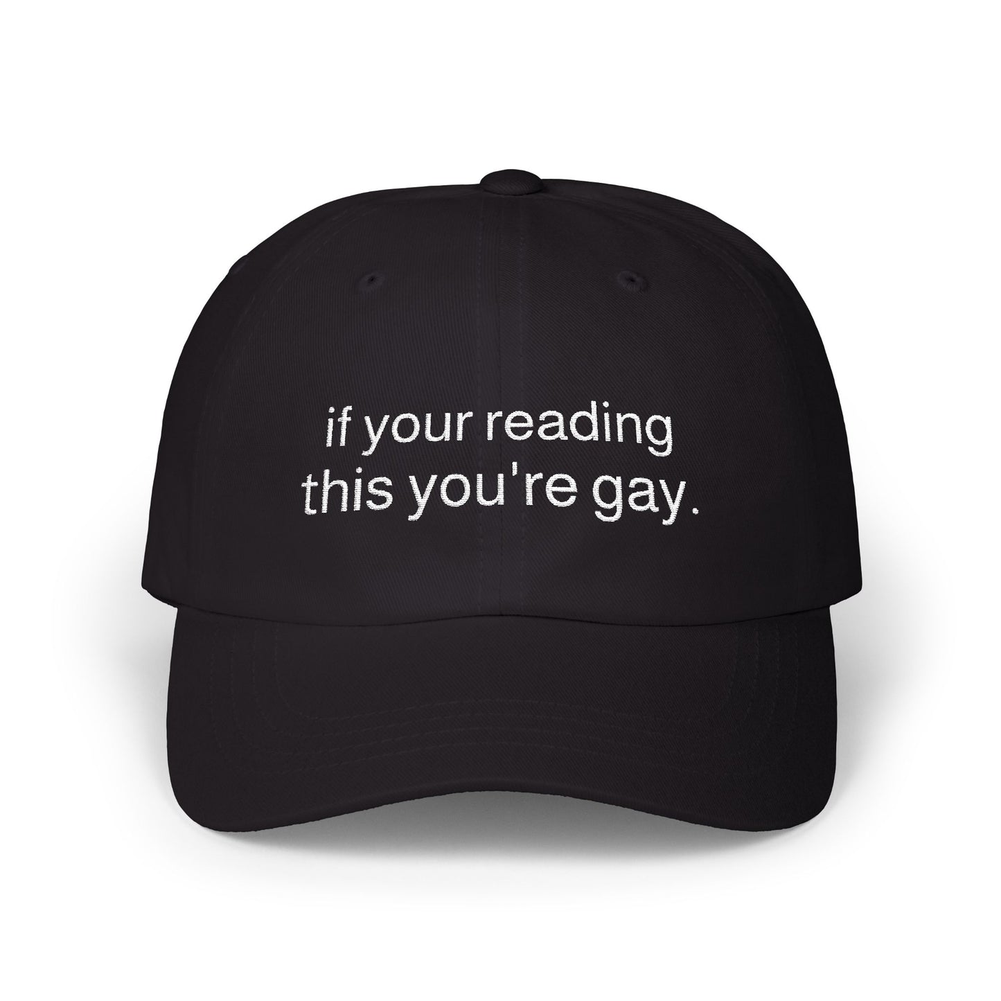 You're gay Black Dad Cap