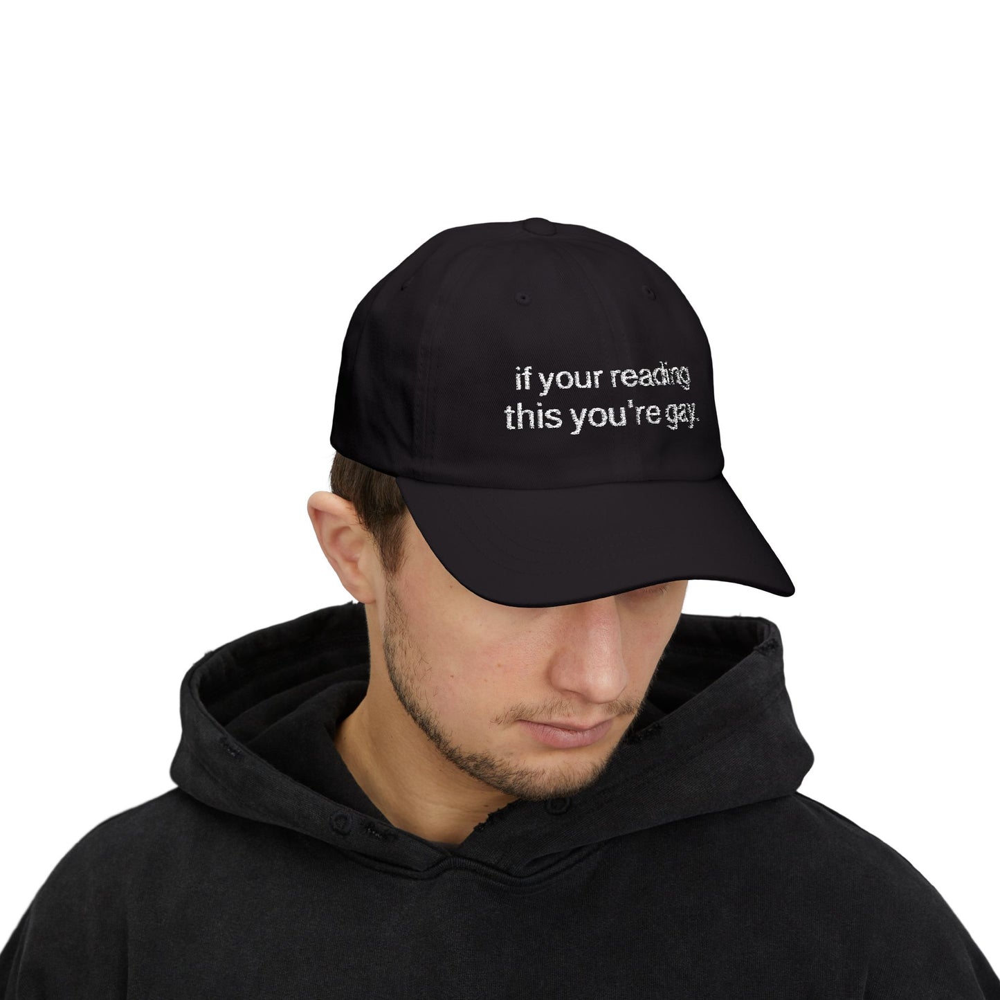 You're gay Black Dad Cap