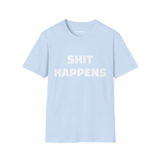 Shit Happens Blue Tee