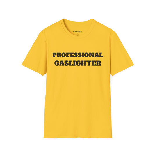 Professional Gaslighter Yellow Tee