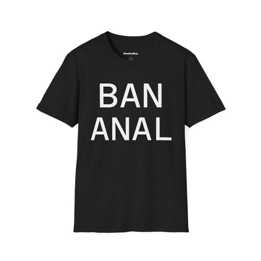 Ban Anal Black Tee